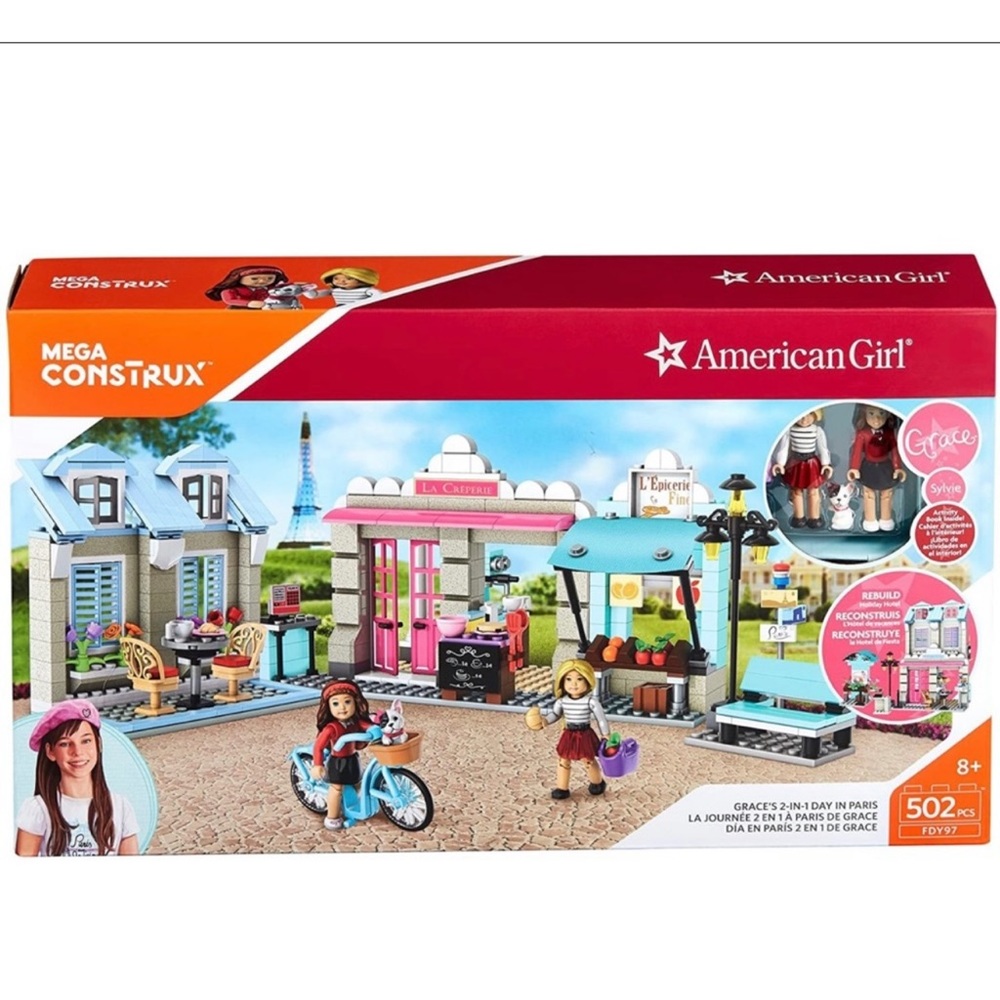 American Girl Mega Construx Graces Day in Paris